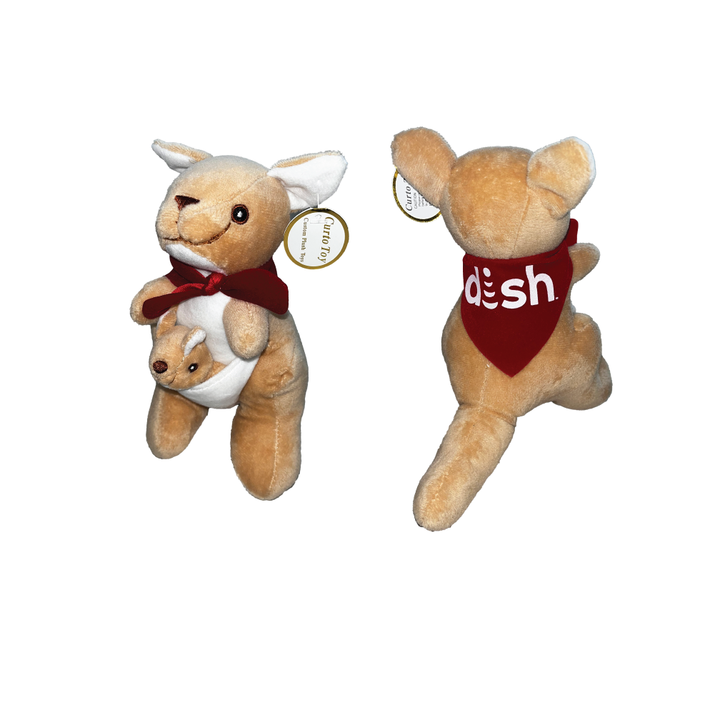 8" Kangaroo Plush Animal