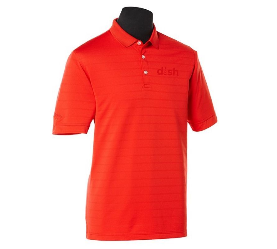 Callaway Men's Ventilated Polo with Dish Logo