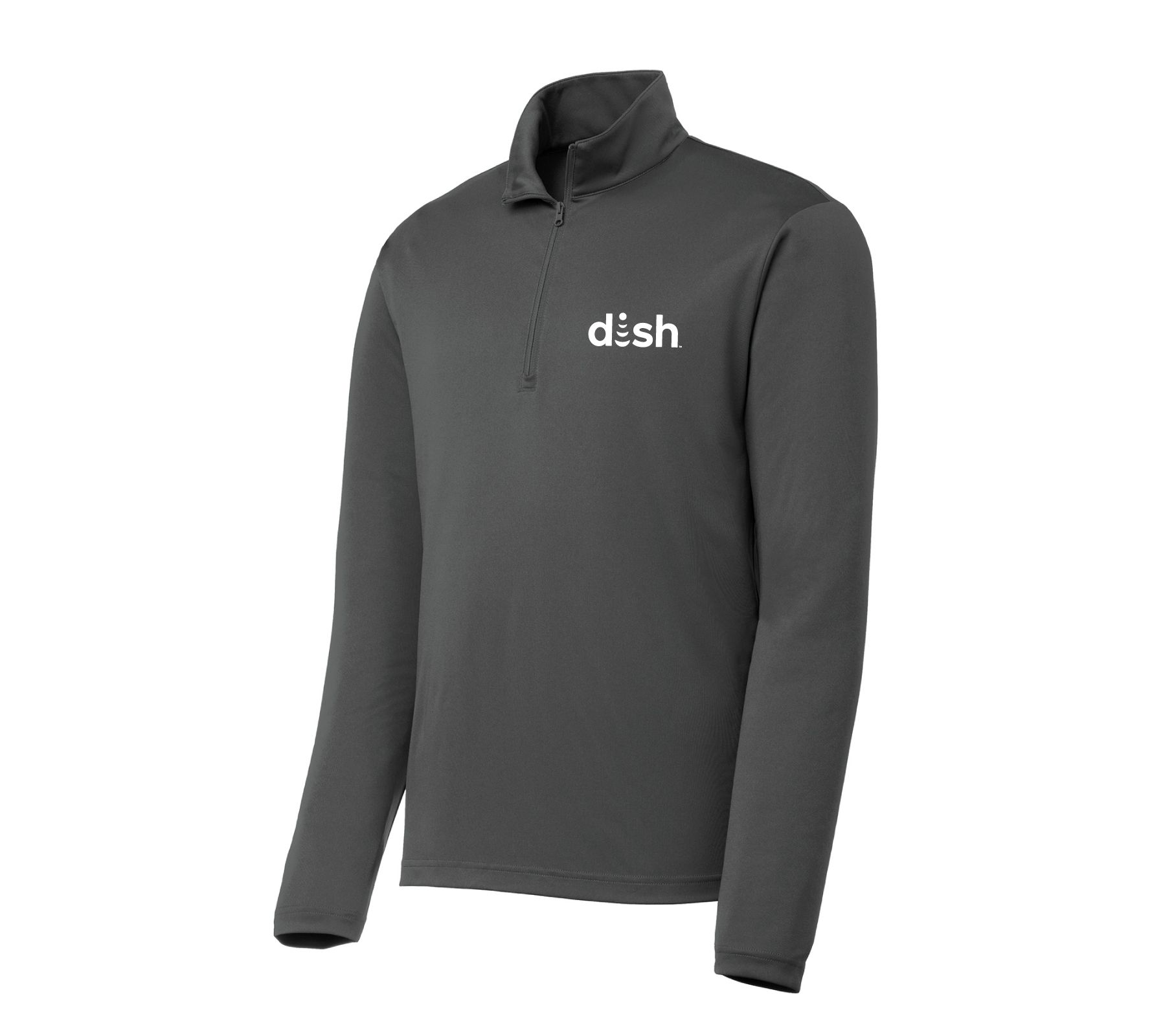 Men's PosiCharge 1/4-Zip Pullover with Dish Logo #2