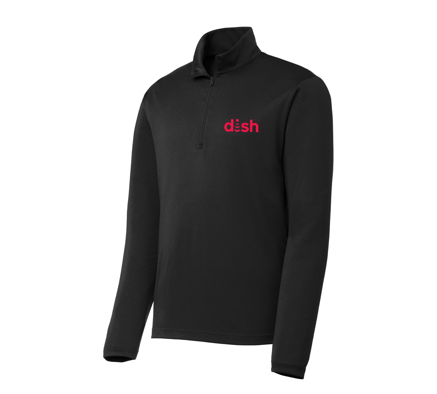 Men's PosiCharge 1/4-Zip Pullover with Dish Logo #3