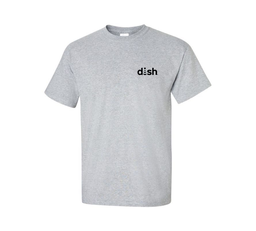 Gildan Ultra Cotton T-Shirt with Dish Logo #2