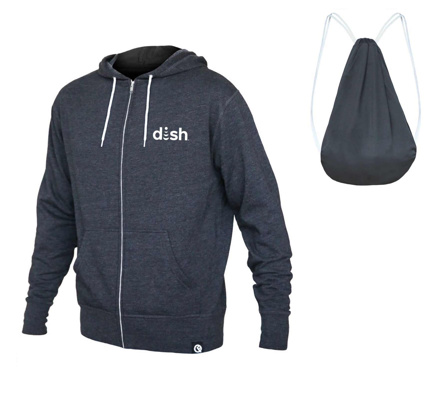 Quikflip 2-in-1 Hero Hoodie with Dish Logo