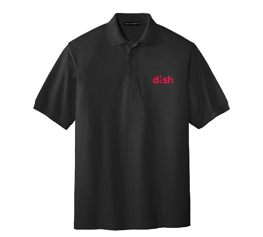 Silk Touch Polo with Dish Logo #2