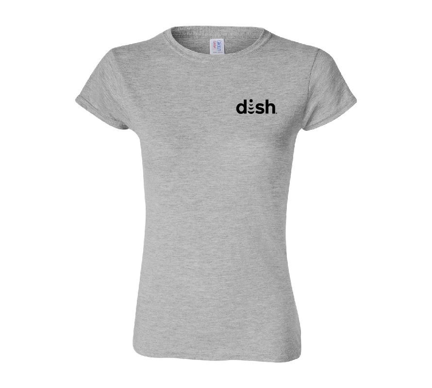 Gildan Women's Softstyle T-Shirt with Dish Logo