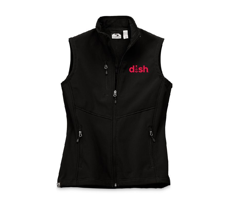 Storm Creek Ladies Trailblazer Vest with Dish Logo