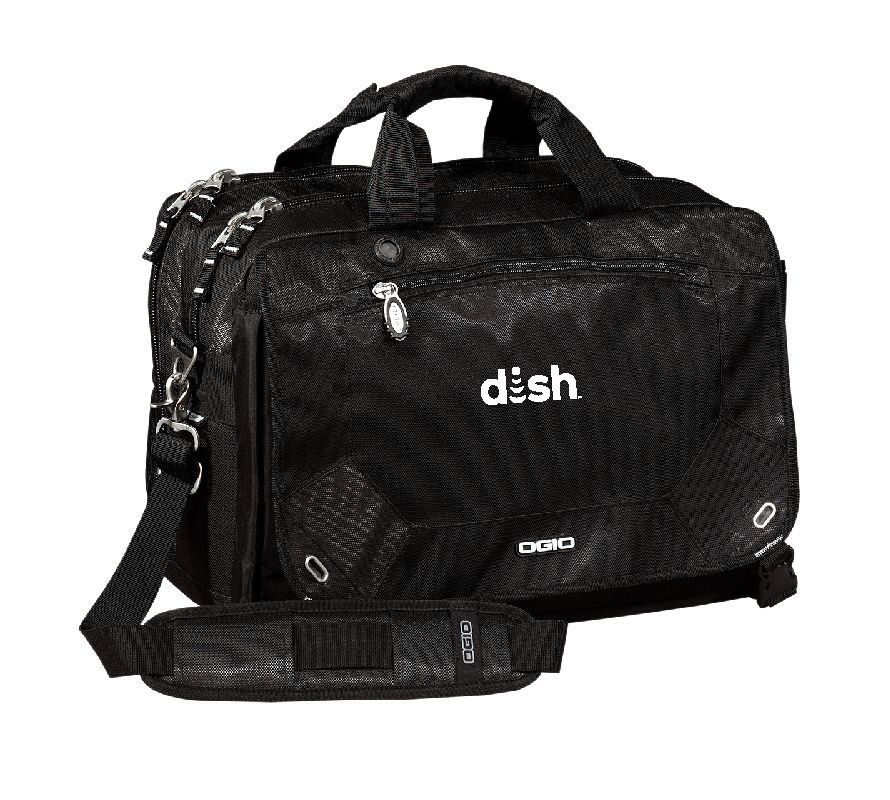 OGIO Corporate City Corp Messenger with Dish Logo