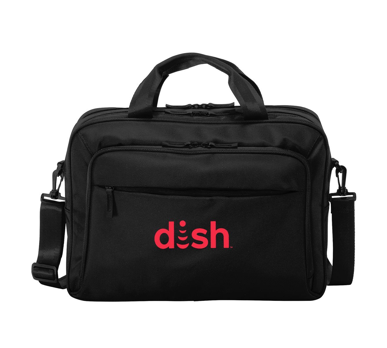 Exec Briefcase with Dish Logo