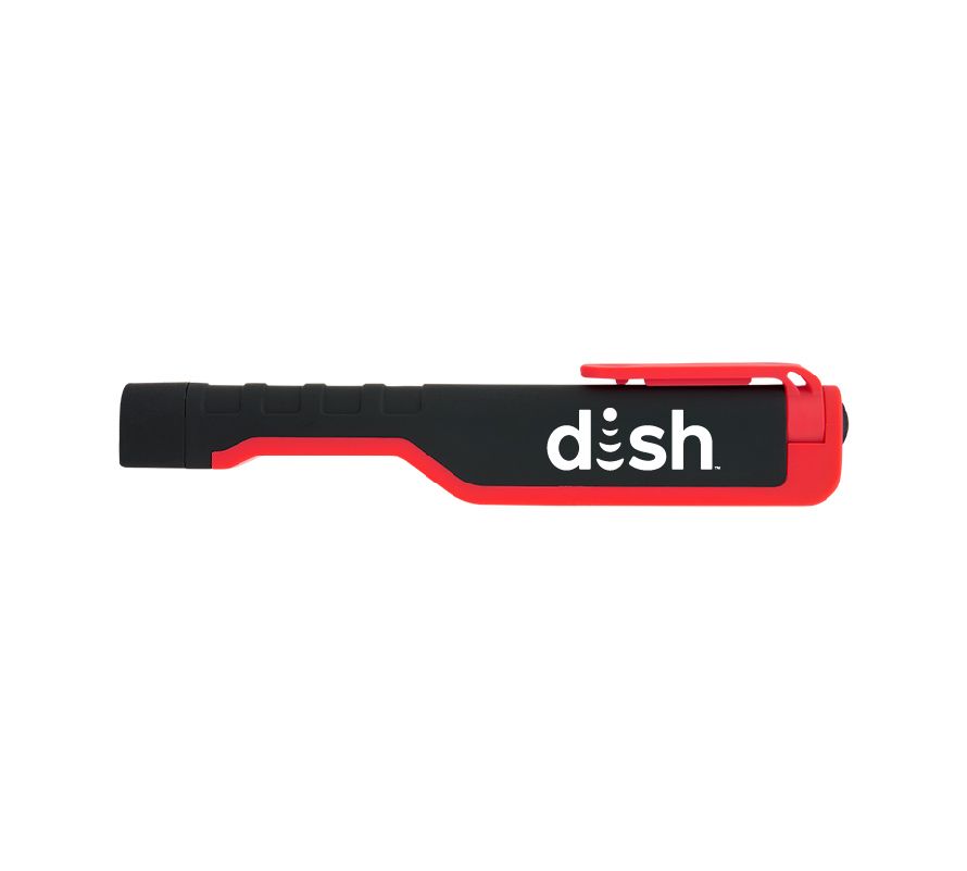 Pocket Work Flashlight with Dish Logo