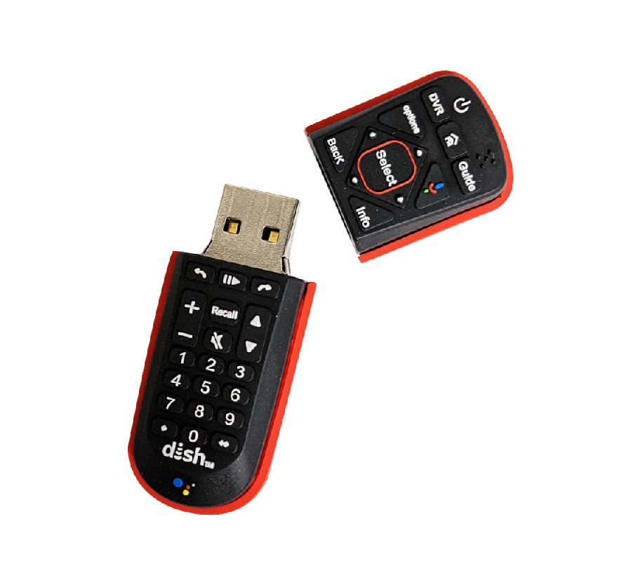 Voice Remote 8GB 3D USB Flash Drive with Dish Logo #6