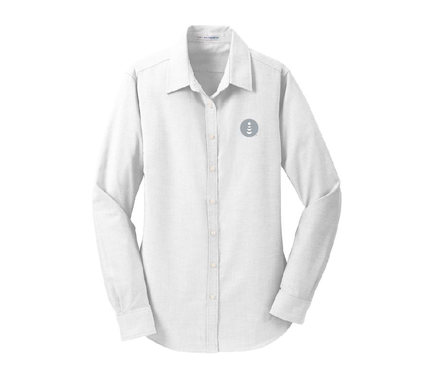 Port Authority Ladies SuperPro Oxford Shirt with Enterprise Logo