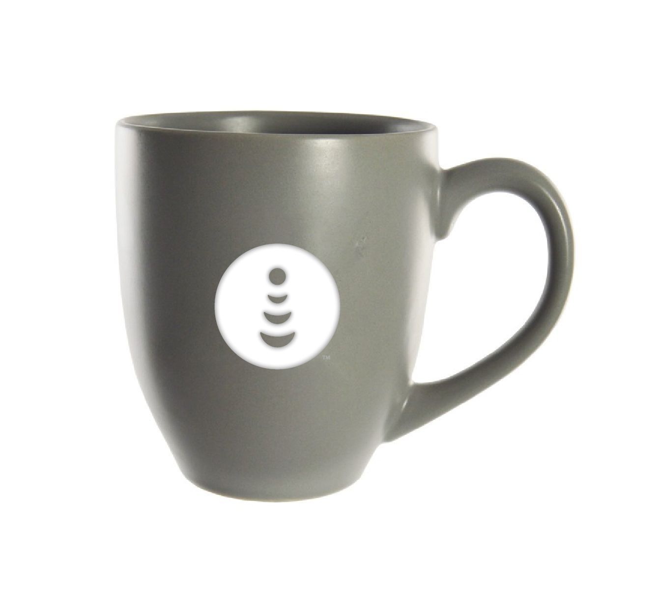 15 oz. Ceramic Bistro Coffee Mug with Enterprise Logo