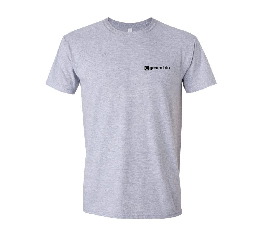 Gildan Men's Softstyle T-Shirt with GenMobile Logo #2