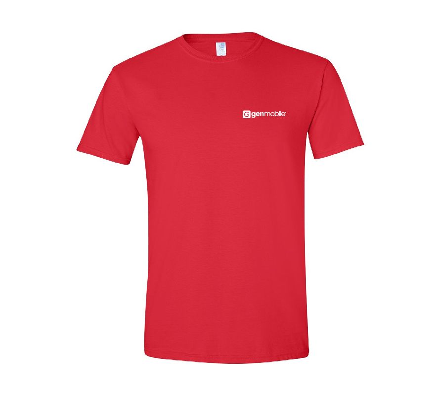 Gildan Men's Softstyle T-Shirt with GenMobile Logo #3