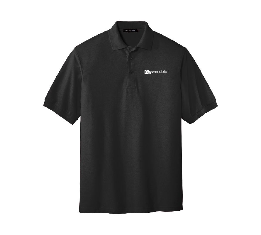 Silk Touch Polo with GenMobile Logo