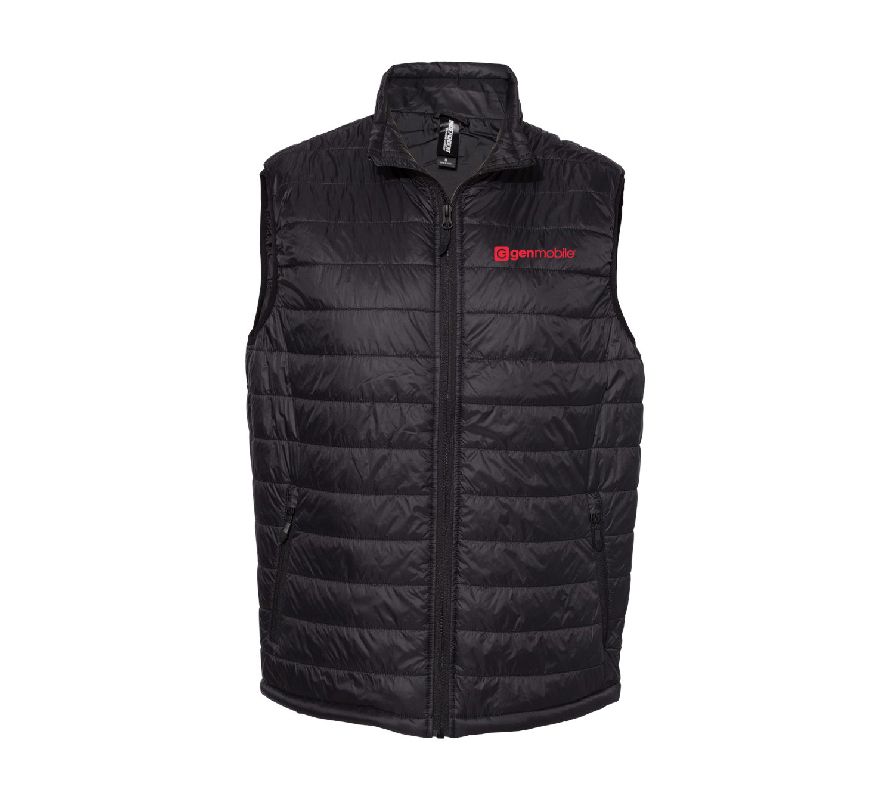 Puffer Vest with GenMobile Logo