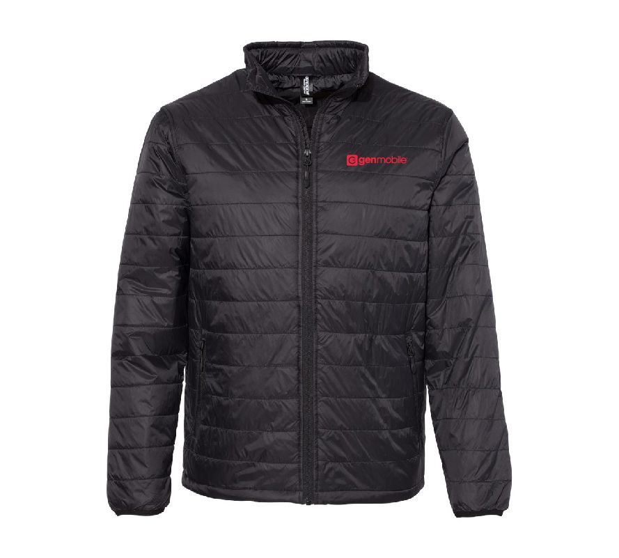 Puffer Jacket with GenMobile Logo