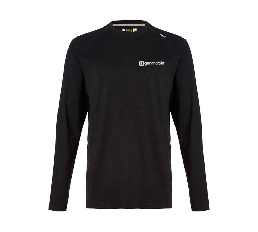 Tasc Performance Long Sleeve Fitness Shirt with GenMobile Logo