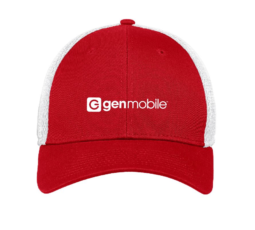 New Era Stretch Mesh Cap with GenMobile Logo