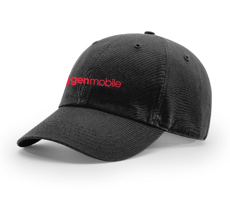 Richardson Washed Chino Cap with GenMobile Logo