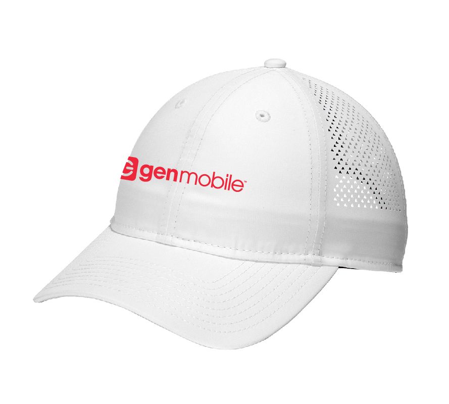 New Era Perforated Performance Cap with GenMobile Logo #2