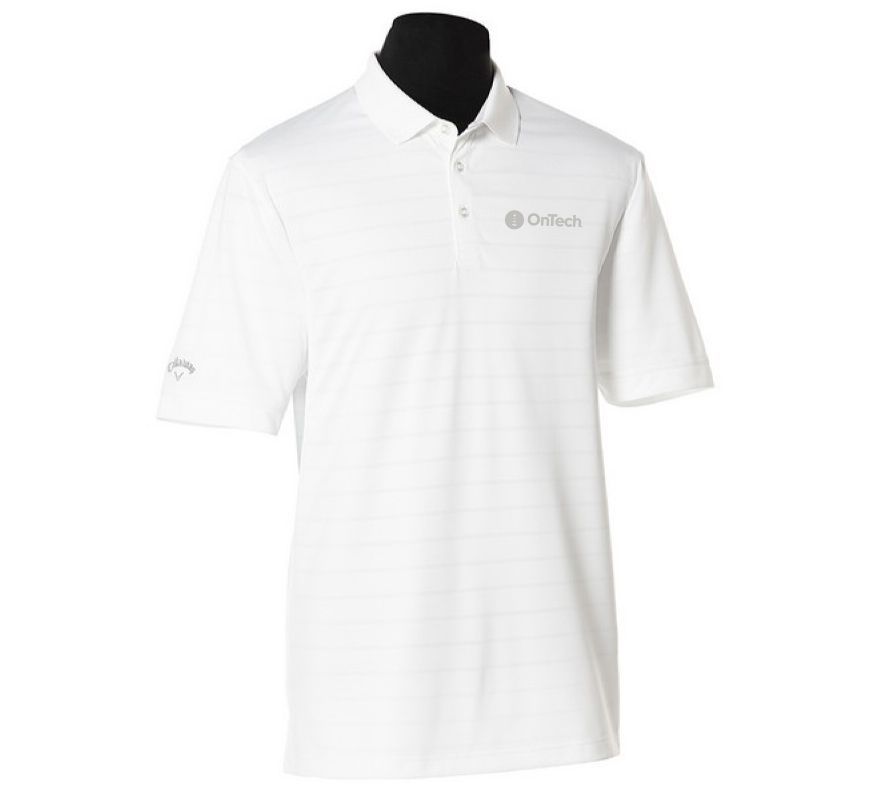 Callaway Men's Ventilated Polo with OnTech Logo