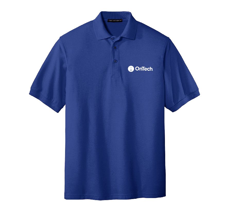 Silk Touch Polo with OnTech Logo