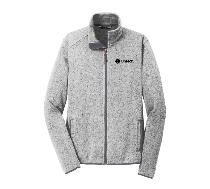 Sweater Fleece Jacket with OnTech Logo