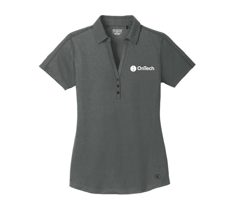 OGIO Women's Onyx Polo with OnTech Logo