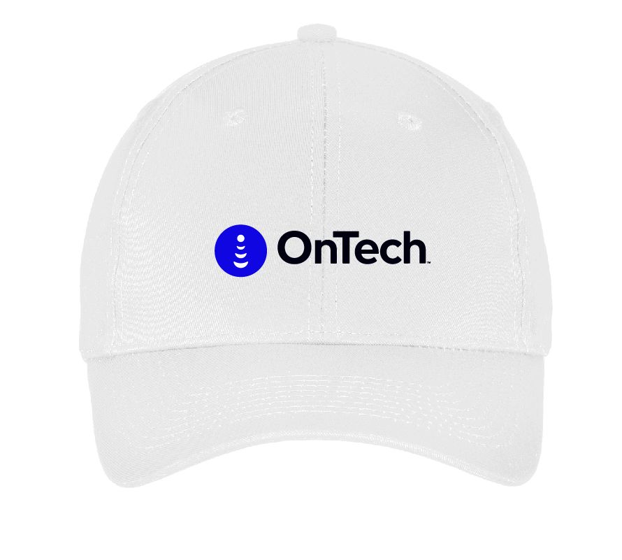 Six Panel Twill Cap with OnTech Logo #2