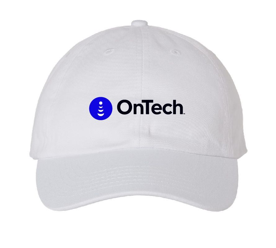 Classic Dad's Cap with OnTech Logo #2