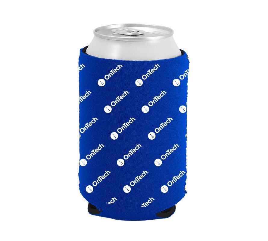 Neoprene Koozie with OnTech Logo