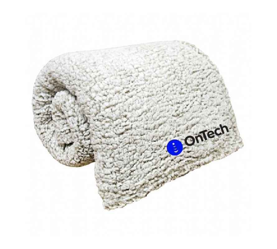 Epic Sherpa Blanket with OnTech Logo