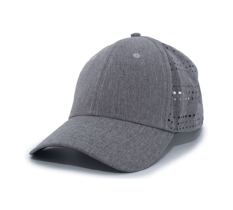 Perforated Hook and Loop Adjustable Cap