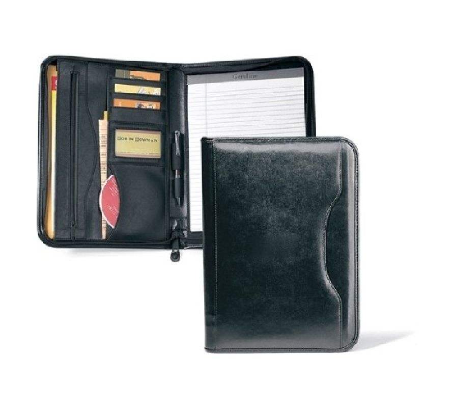 Deluxe Executive Vintage Leather Padfolio