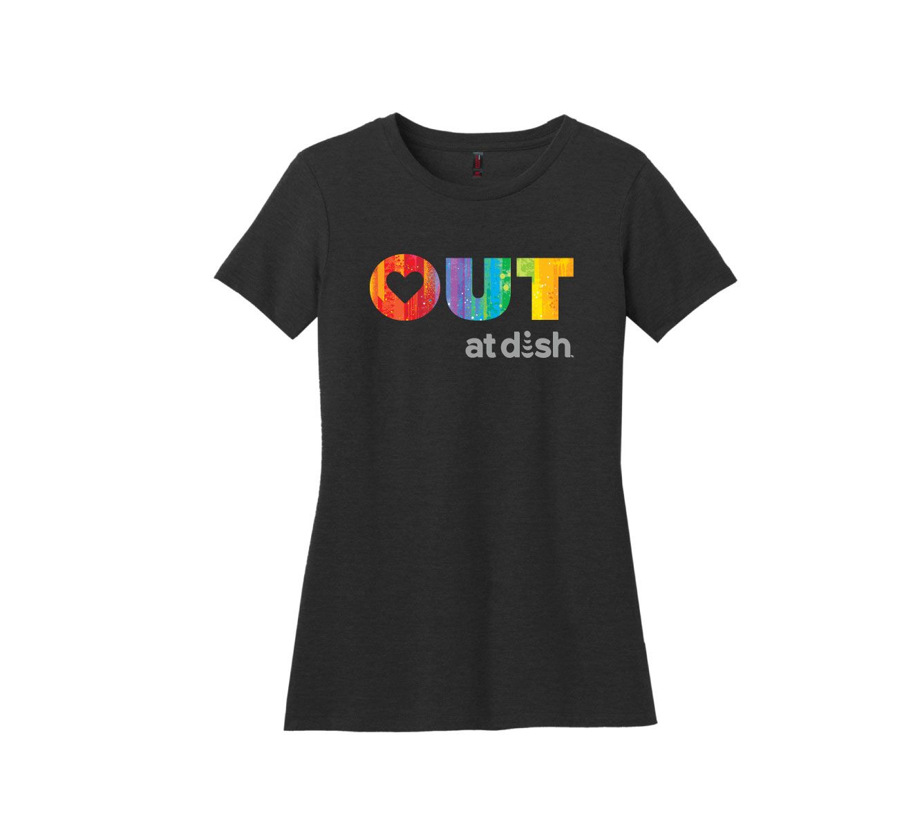 Out at DISH Ladies T-Shirt #2