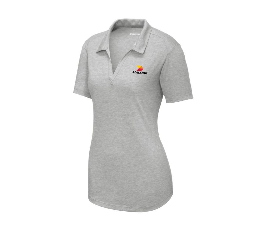 Adelante PosiCharge Ladies Tri-Blend Wicking Polo