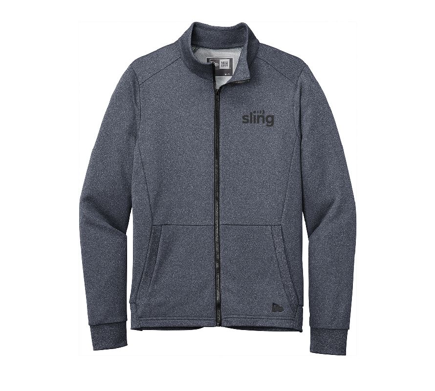 New Era Performance Terry Full-Zip with Sling Logo #2