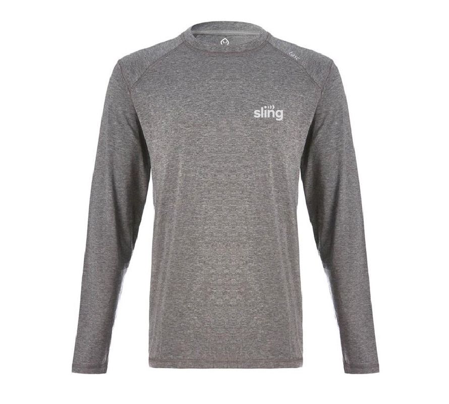 Tasc Performance Long Sleeve Fitness Shirt with Sling Logo