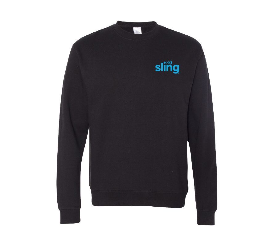 Midweight Crewneck Sweatshirt with Sling Logo