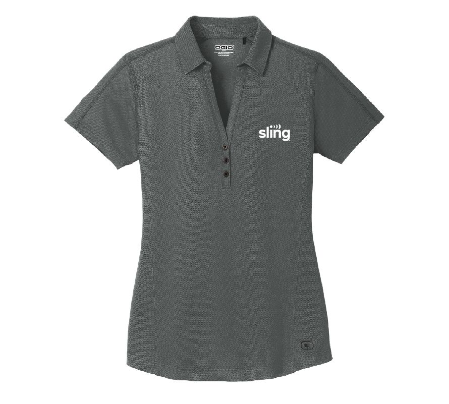 OGIO Women's Onyx Polo with Sling Logo