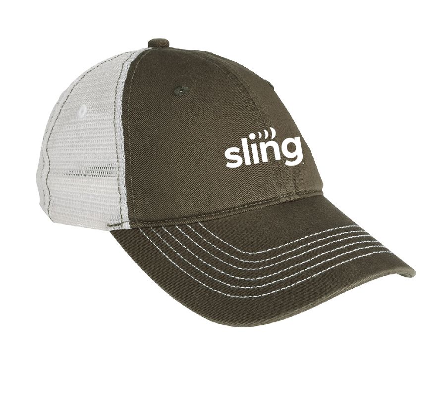 District Mesh Back Cap with Sling Logo #2