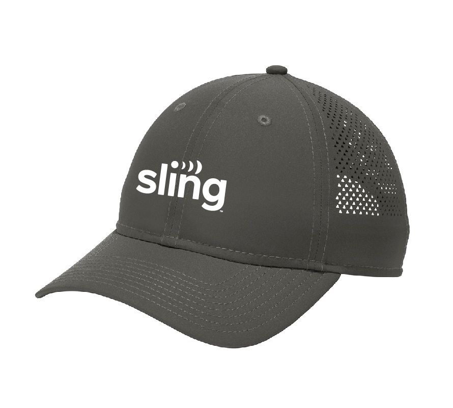 New Era Perforated Performance Cap with Sling Logo #2