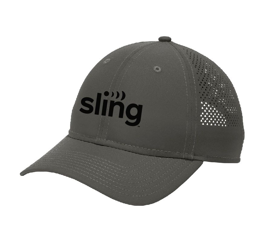 New Era Perforated Performance Cap with Sling Logo #4