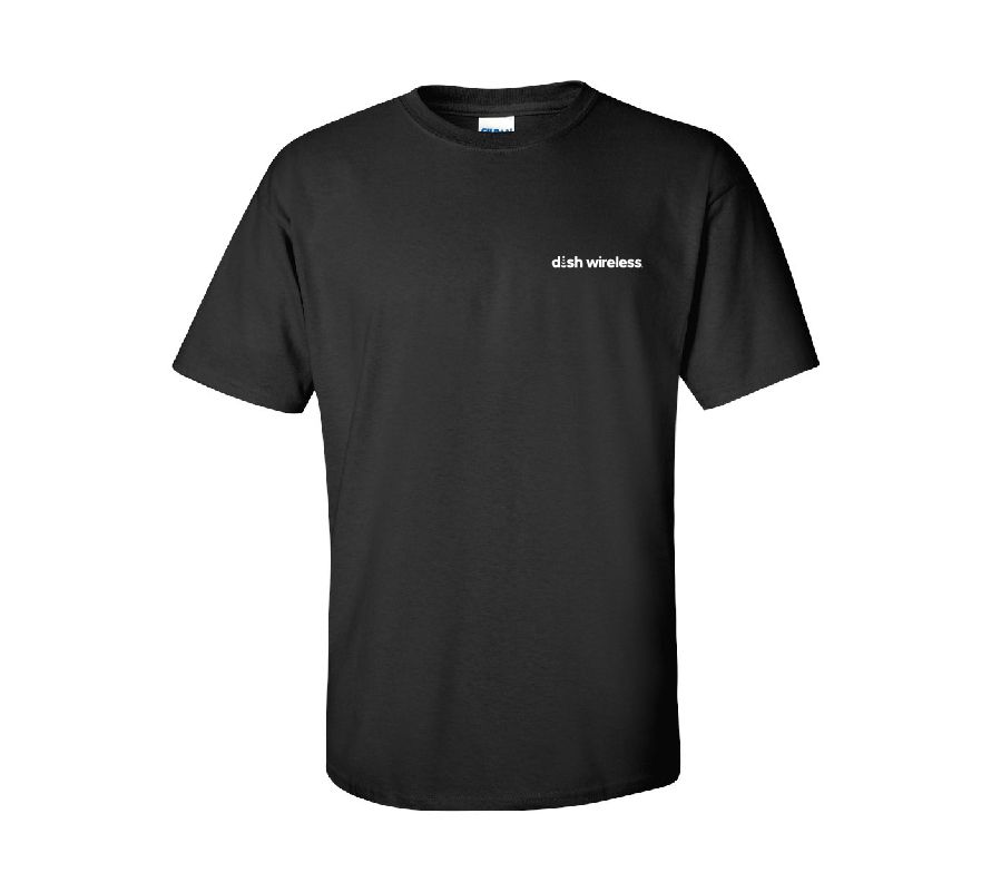 DISH Wireless, Gildan Ultra Cotton T-Shirt with Dish Wireless Logo
