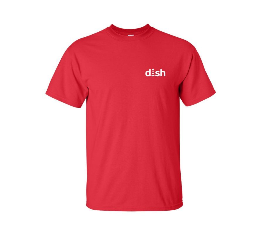 Gildan Ultra Cotton T-Shirt with Dish Logo