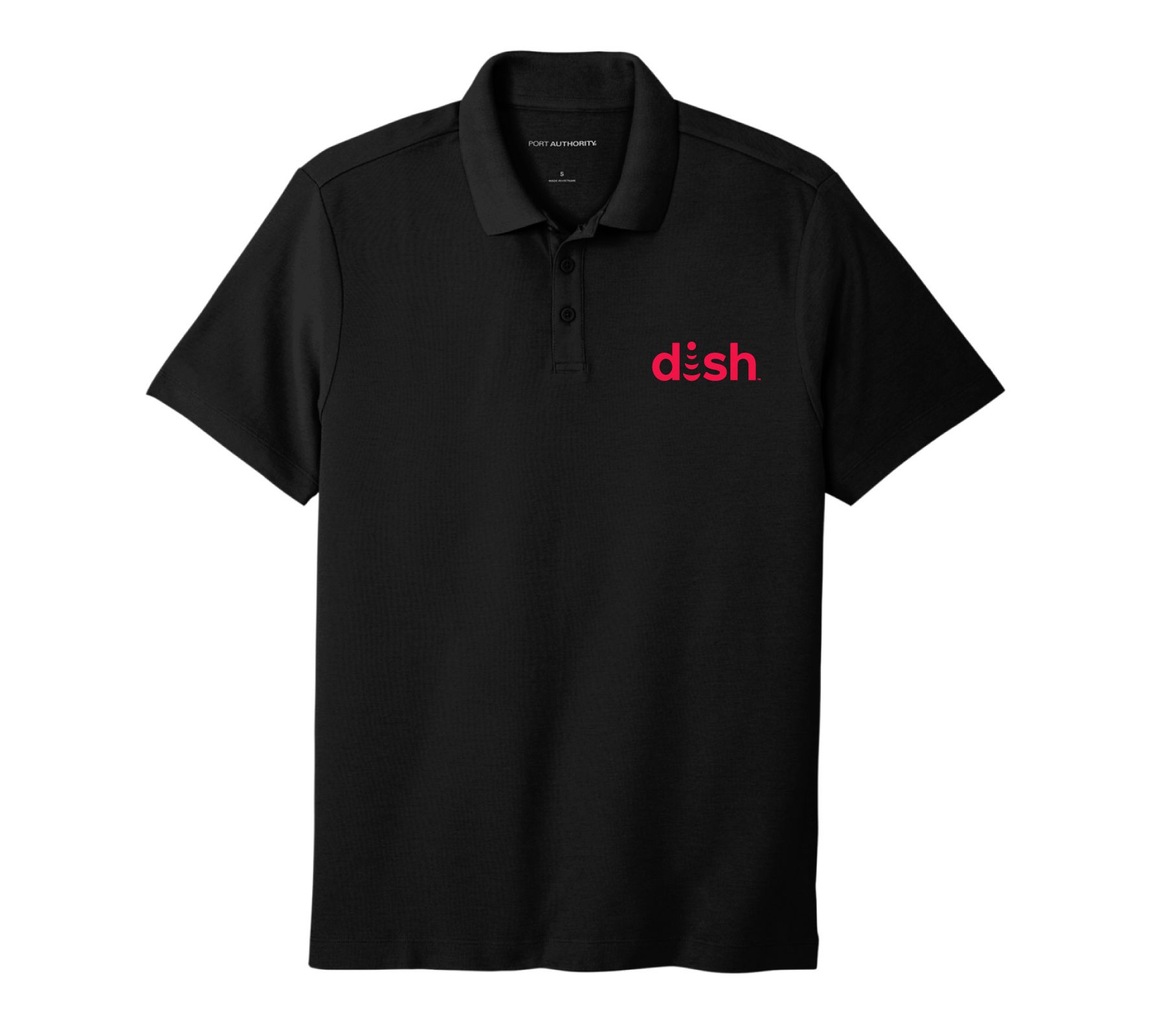 SuperPro React Polo with Dish Logo