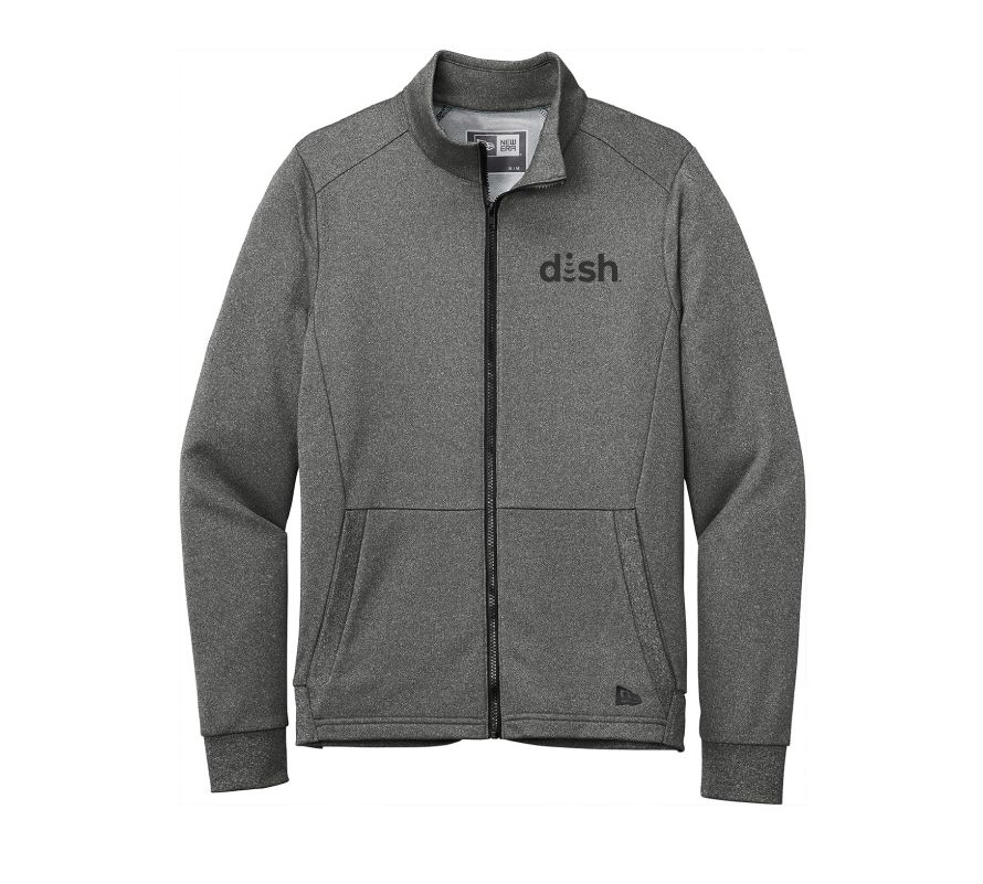 New Era Performance Terry Full-Zip with Dish Logo