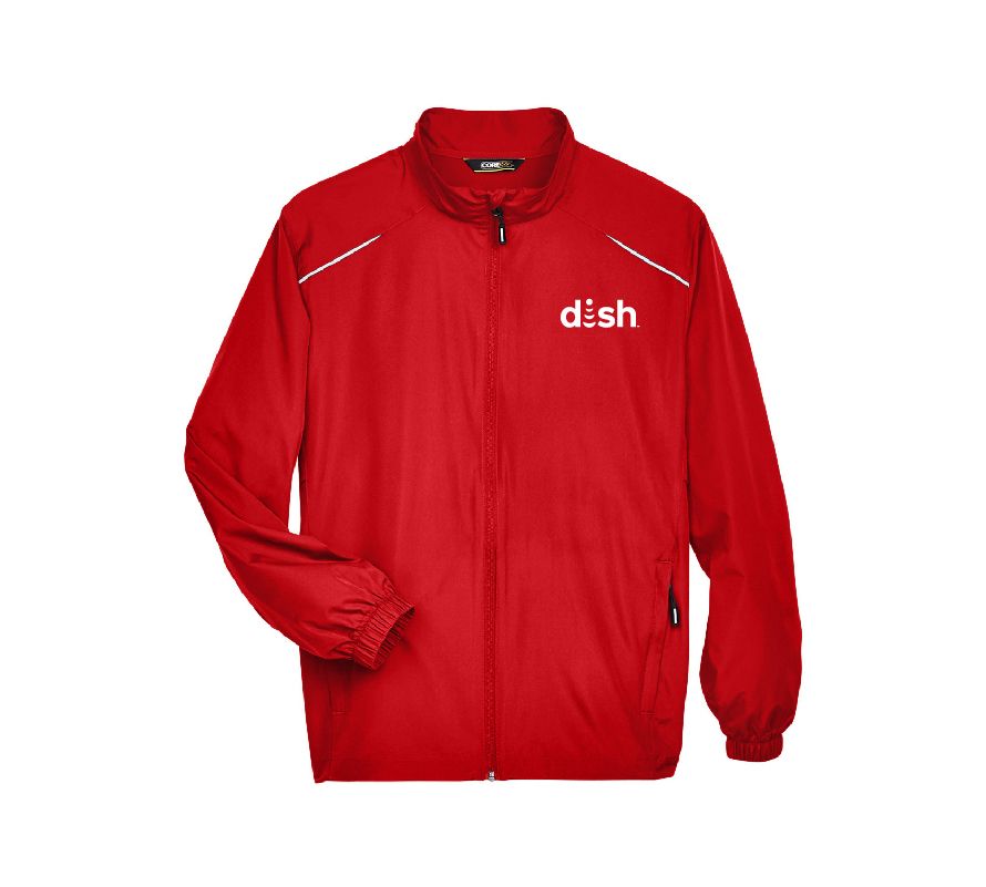 Men's Motivate Lightweight Jacket with Dish Logo