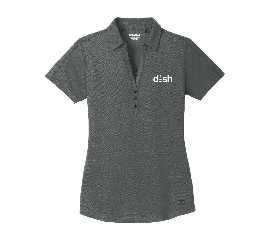 OGIO Women's Onyx Polo with Dish Logo