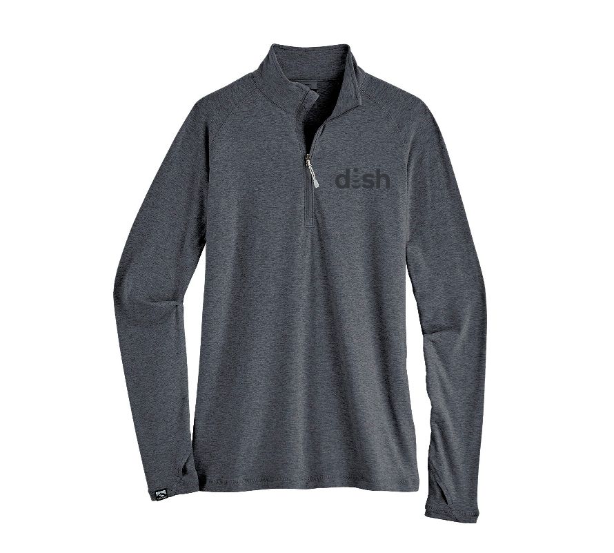 Storm Creek Ladies Pacesetter 1/4 Zip with Dish Logo